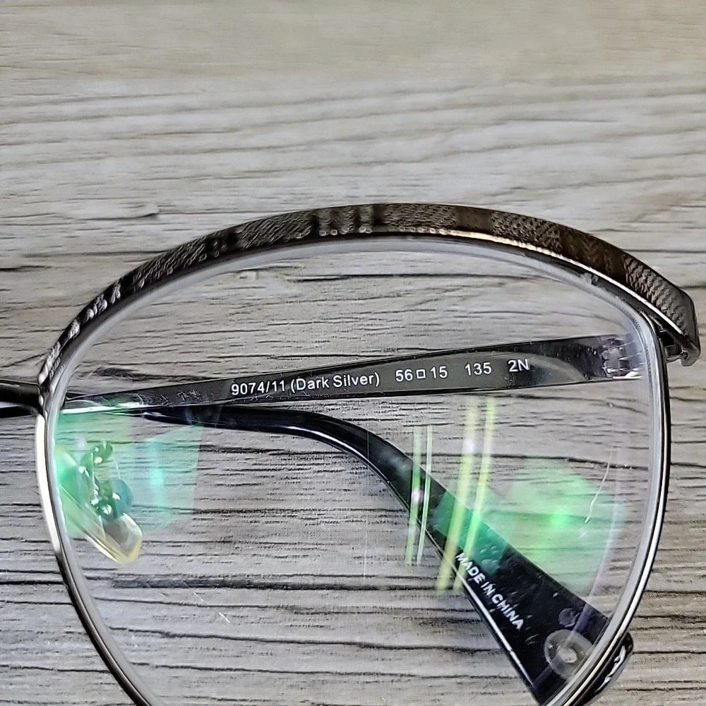 Coach HC 7027 L057 Catrice 9074/11‎ Dark Silver Eyeglasses Frames Only 56-15 135